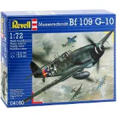 Revell Messerschmitt Bf 109 G-10, Fixed-wing aircraft model, Montagesatz, 1:72, Messerschmitt Bf 109 G-10, Kunststoff, Second World War