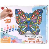 Playgo Play Zement Schmetterling Malset - DIY Gartendeko Bastelset