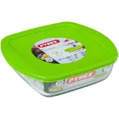 Pyrex Auflaufform Cook & Store Viereckig Transparent 1 L