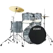 Tama Stagestar 20" 5pc Schlagzeug mit Zildjian Becken Blue Mist