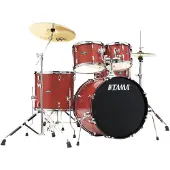 Tama Stagestar 22" 5pc Drum Kit Red Sparkle