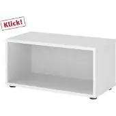 Hammerbacher Regal, 1OH, weiss