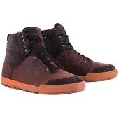 Alpinestars Chrome Crafted Drystar Schuhe Braun Gummi Größe US 11.5