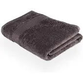 Tiseco Badetuch Home Studio Eden Dark Brown - 70 x 140 cm