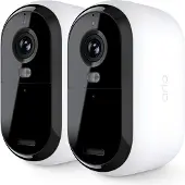 Arlo Essential2 2K Outdoor Camera 2-Pack W/2-Solar Panel Bndl