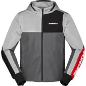 Spidi Hoodie Net Jacke Rot Größe 2XL