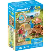 Playmobil My Life 71512 Pflege der Igelfamilie
