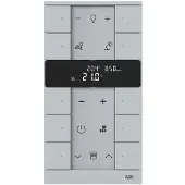 ABB Raumtemperaturregler Unterputz SBC-F-10.0.1-83 free@home Aluminium-Silber