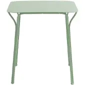 Kartell - Hiray Gartentisch, 70 x 70 cm, salbeigrün