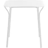 Kartell - Hiray Gartentisch, 70 x 70 cm, weiß