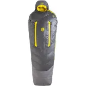 Nemo - Sonic 0 - Daunenschlafsack Gr 183 cm - Regular grau/ goldfinch