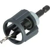 Wolfcraft Vorbohrer mit Senker & Tiefenstopp - 4392000