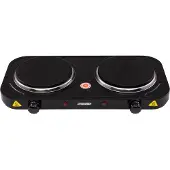 Mesko Home MS 6509, Schwarz, Arbeitsplatte, Versiegelte Platte, 2 Zone(n), 2 Zone(n), Köcheln