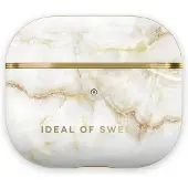 IDEAL OF SWEDEN , Hülle für AirPods 3 Modell Golden Pearl Marble Attraktiv, Gold