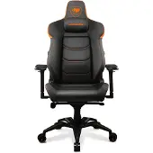 Cougar Armor Evo CGR-EVO, Universal-Gamingstuhl, 160 kg, Gepolsterter Sitz, Gepolsterte Rückenlehne, Schwarz, Aluminium