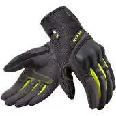 REV'IT! Volcano Ladies Schwarz Neon Gelb Handschuhe Größe L