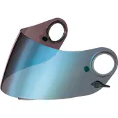 Scorpion Exo Visier KDF16 blau verspiegelt