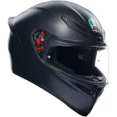 AGV K-1 S Mono Helm, schwarz matt, XS (53/54)