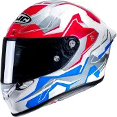 HJC RPHA 1 Nomaro Helm (White/Red/Blue,L (58/59))
