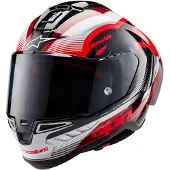Alpinestars S-R10 Team Integralhelm unisex rot, L