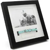Zilverstad Fotorahmen Memory Haustier mit Riemchen Schwarz 10x15 cm
