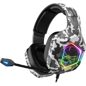 SPIRIT OF GAMER ELITE-H50 ARTIC EDITION, Kabelgebunden, 20 - 20000 Hz, Gaming, 330 g, Kopfhörer, Weiß, Grau