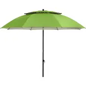 Doppler , Sonnenschirm / Strandschirm "Windprofi 200", apfelgrün, Ø 200 cm
