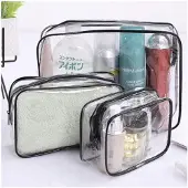 Soulima Transparente Notwendigkeiten – 3 Stück – PVC