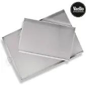 TECHSALES Ofenpfanne 75496 25 x 38 cm Verchromt