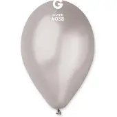 GoDan S.A Luftballons 30 cm metallic silber