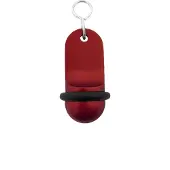 Combicraft Mini Classic Rot Aluminium Hotel Schlüsselanhänger 60x25 mm - 5 Stück