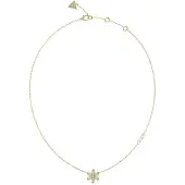 GUESS Jubn04146 White Lotus Halskette
