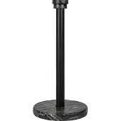 Mette Ditmer - MARBLE kitchen roll holder - Black / Grey