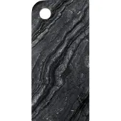 Mette Ditmer - MARBLE serving board, large - Black / Grey
