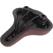 Marwi Sattel "Monaco" Selle San Remo City/ Trekking 255 x 220 PU/ Elastomere schwarz