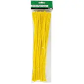 Creativ Company Chenille Gelb 30cm, 50Stk.