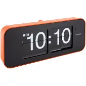 Karlsson - Wanduhr Wide Flip - Orange - 40.5x9x16.5cm