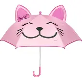 Playshoes Regenschirm "Katze: in Pink - onesize