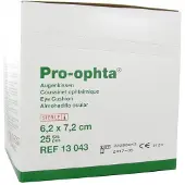 Lohmann & Rauscher Pro-Ophta Kissen 6,2x7,2 cm steril 25 St Kompressen