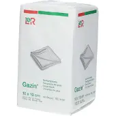 Lohmann & Rauscher Gazin Mullkompressen 10x10 cm unsteril 12fach 100 St