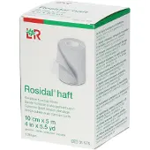 Lohmann & Rauscher GmbH & Co. KG Lohmann & Rauscher Rosidal haft Kurzzugbinde, 5 m, unsteril, textilelastisch - 1 Stück, einzeln in Faltschachtel, Maße: 10 cm x 5 m 1 St