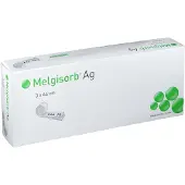Molnlycke Health Care Melgisorb Ag Verband 3x44 cm 10 St