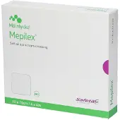 Mesoft 10x10 cm Schaumverband 5 St Verband