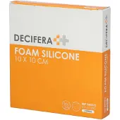 Decifera Foam Silicone 10 x 10 cm 5St.
