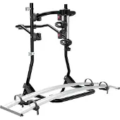 Menabo Cobra 2 | Fahrrad-Heckträger für 2 Fahrräder für Heckklappe und Kofferraum - Aluminium