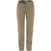 Fjällräven Hose High Coast Trail Trousers Damen Suede Brown W-Größe 46