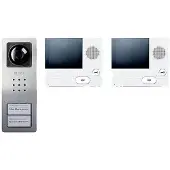 Siedle Türsprechanlage mit Kamera CVB 850-2 E/W Video-Set Basic, Edelstahl