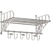 vidaXL Wandgarderobe mit Kleiderhaken