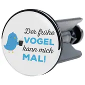 Sanilo Waschbeckenstöpsel Der frühe Vogel
