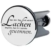 Sanilo Waschbeckenstöpsel Lachen